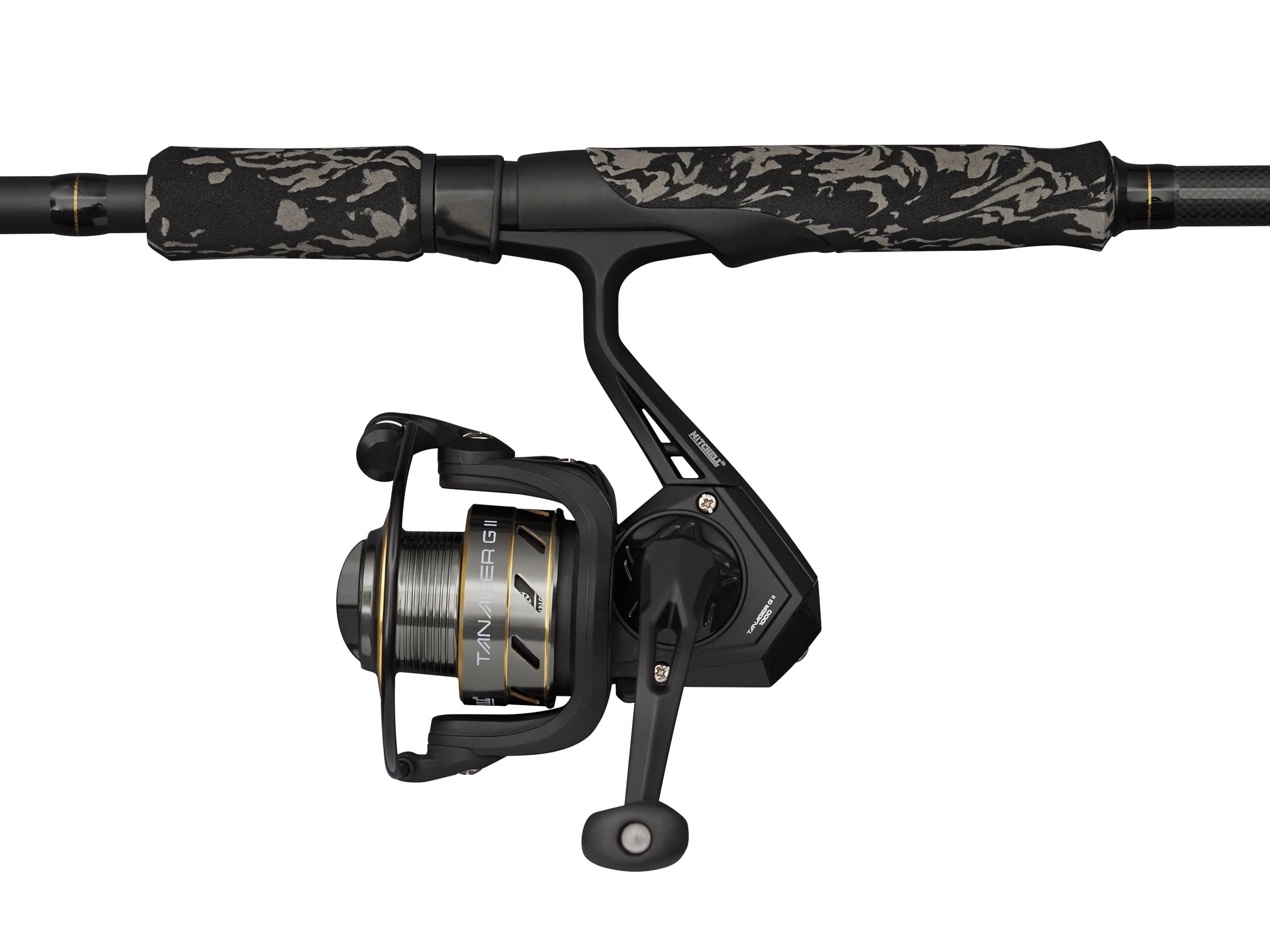 Mitchell Tanager G2 Telespin Combo | Ensemble Canne à pêche télescopique Portable et Moulinet pour la pêche en Eau Douce | Débutants et intermédiaires | Plusieurs Options Disponibles