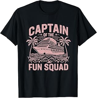 Captain of the Fun Squad Cruising T-Shirt