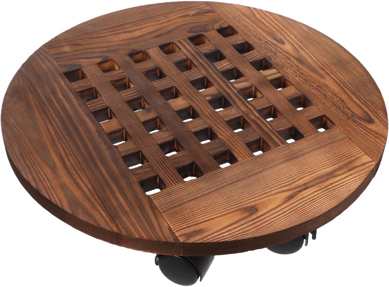 Mobile Flower Pot Base Plant Wheels Rolling Plant Stand for Planter Tray Platform Casters Easy Movement