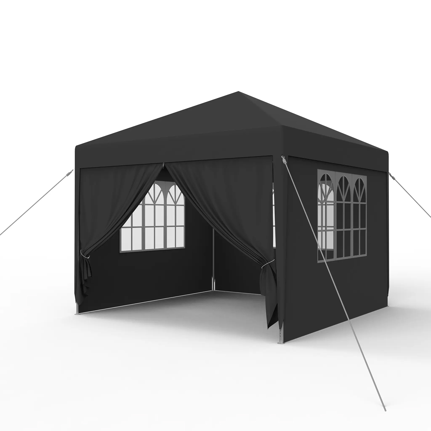 zelt 6m x 3m YRHome Pavillon 3x6 m Partyzelt Stabil Wasserdicht Winterfest UV-Schutz Gartenpavillon Festzelt Bierzelt Camping Zelt mit Seitenteilen & Fenstern für Garten und Camping,Weiß Color:White (RAL 9003) blickschutz Schnellspanner Sattel online kaufen