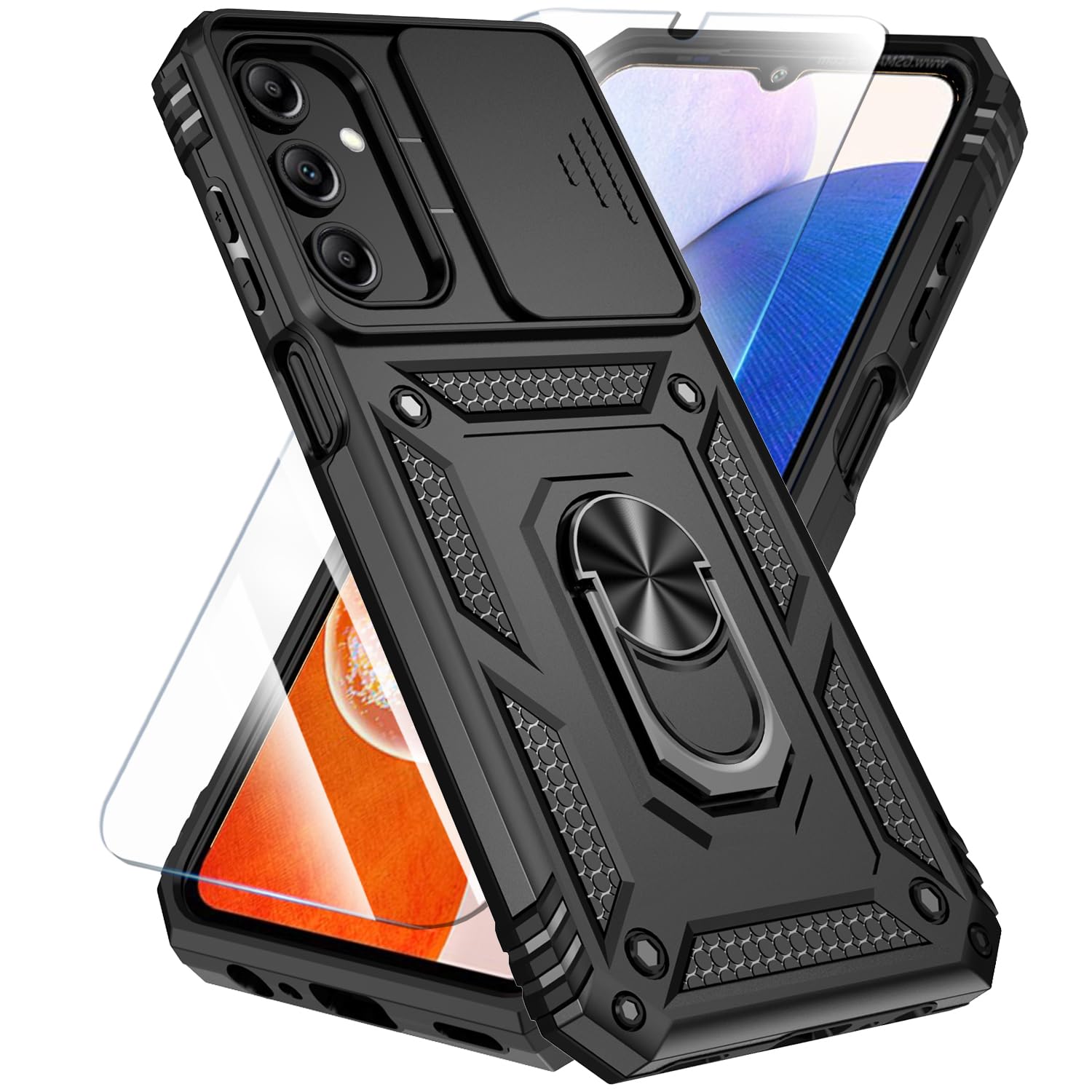 Amazon.co.jp: SunStory Samsung Galaxy A25 5G用ケース HDスクリーン