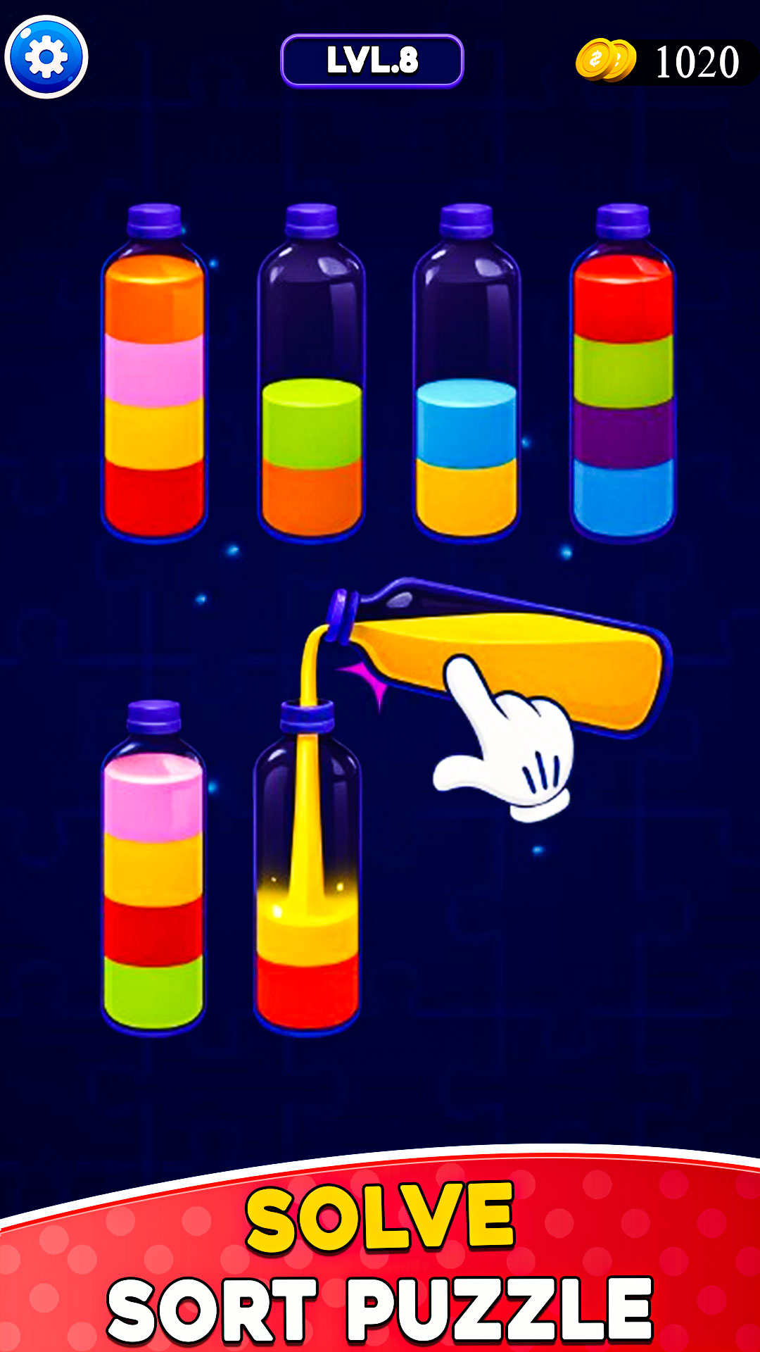 Magic Color Water Sort Puzzle Master: Juicy Liquid Sorting Challenge ...