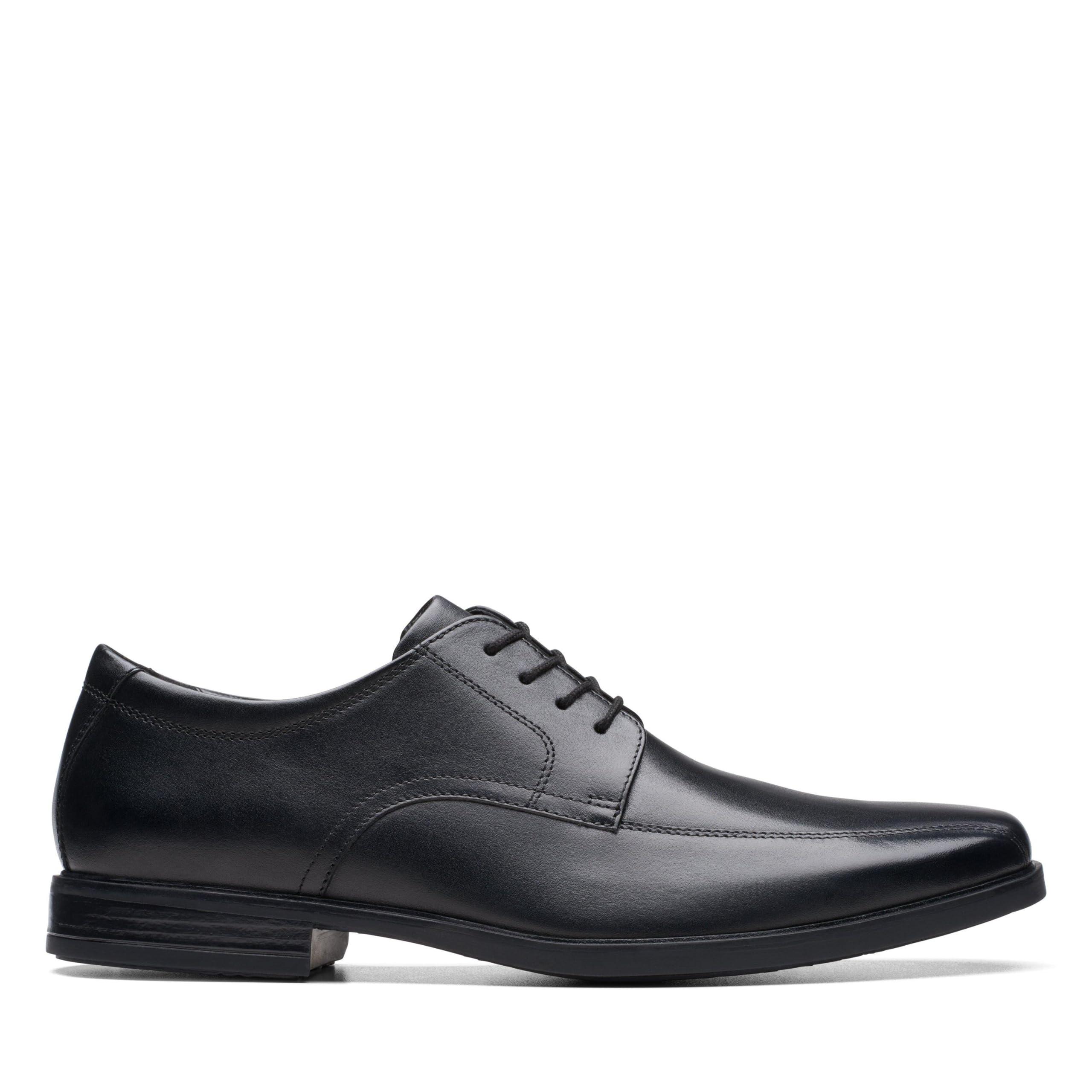 Clarks Mens Howard Over Black Leather (26174925) UK-7 (B0C2KVXT17) Amazon Price History, Amazon Price Tracker