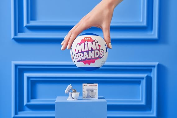 Mini Brands Home Capsule by ZURU, Surprise Home with Collectible Minis, Blind Packaging, Home Themed Collectibles