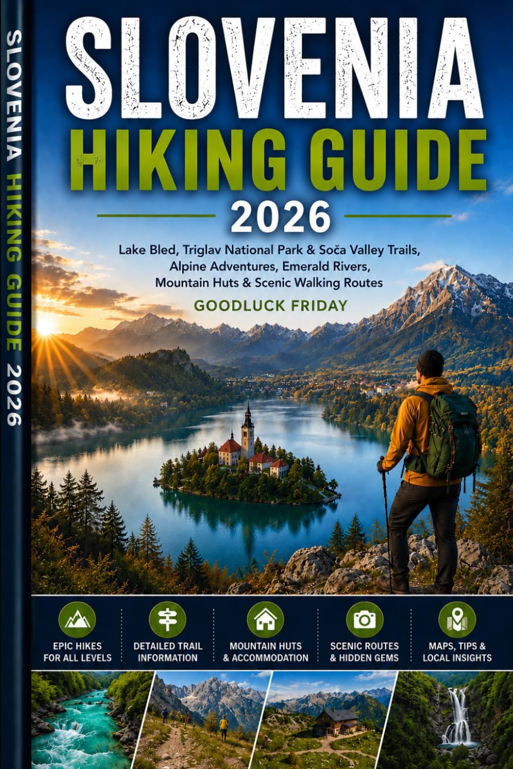SLOVENIA HIKING GUIDE 2026: Lake Bled, Triglav National Park & Soča Valley Trails, Alpine Adventures, Emerald Rivers, Mountain Huts & Scenic Walking Routes: 3 (WanderPeak Adventures)