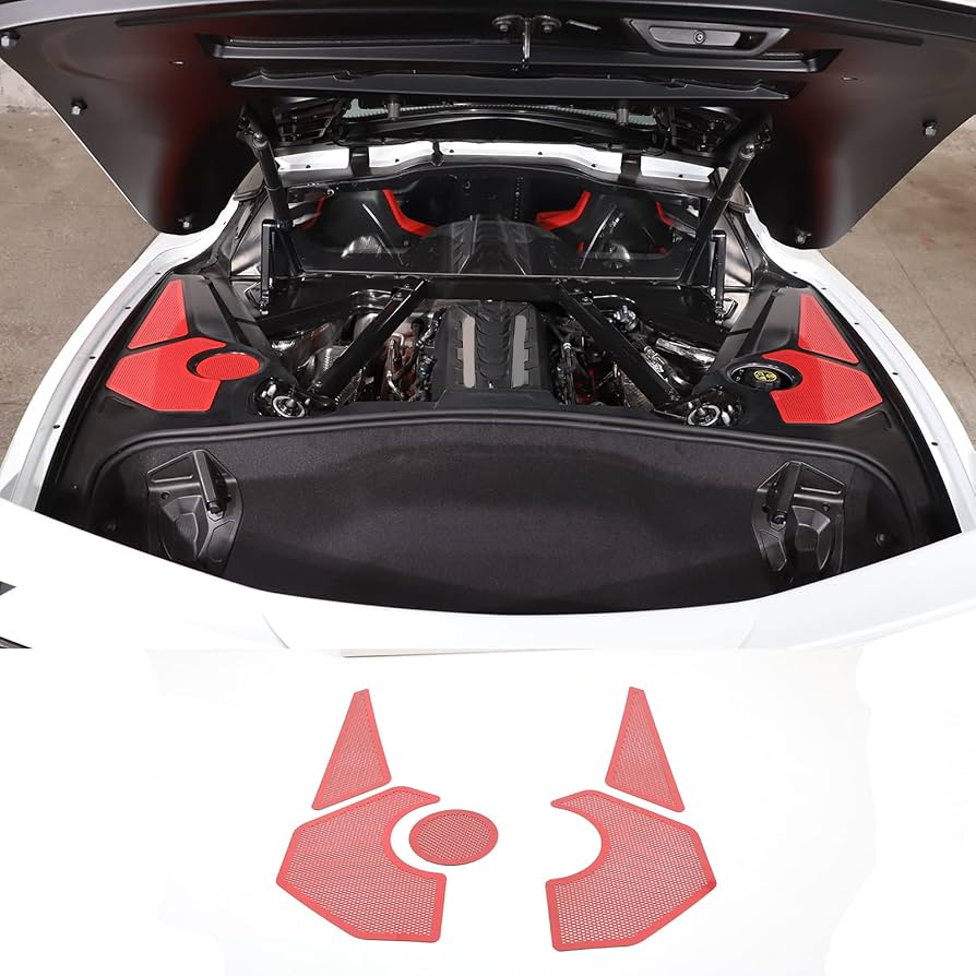 2024年式コルベットC8 V型エンジン用カバー