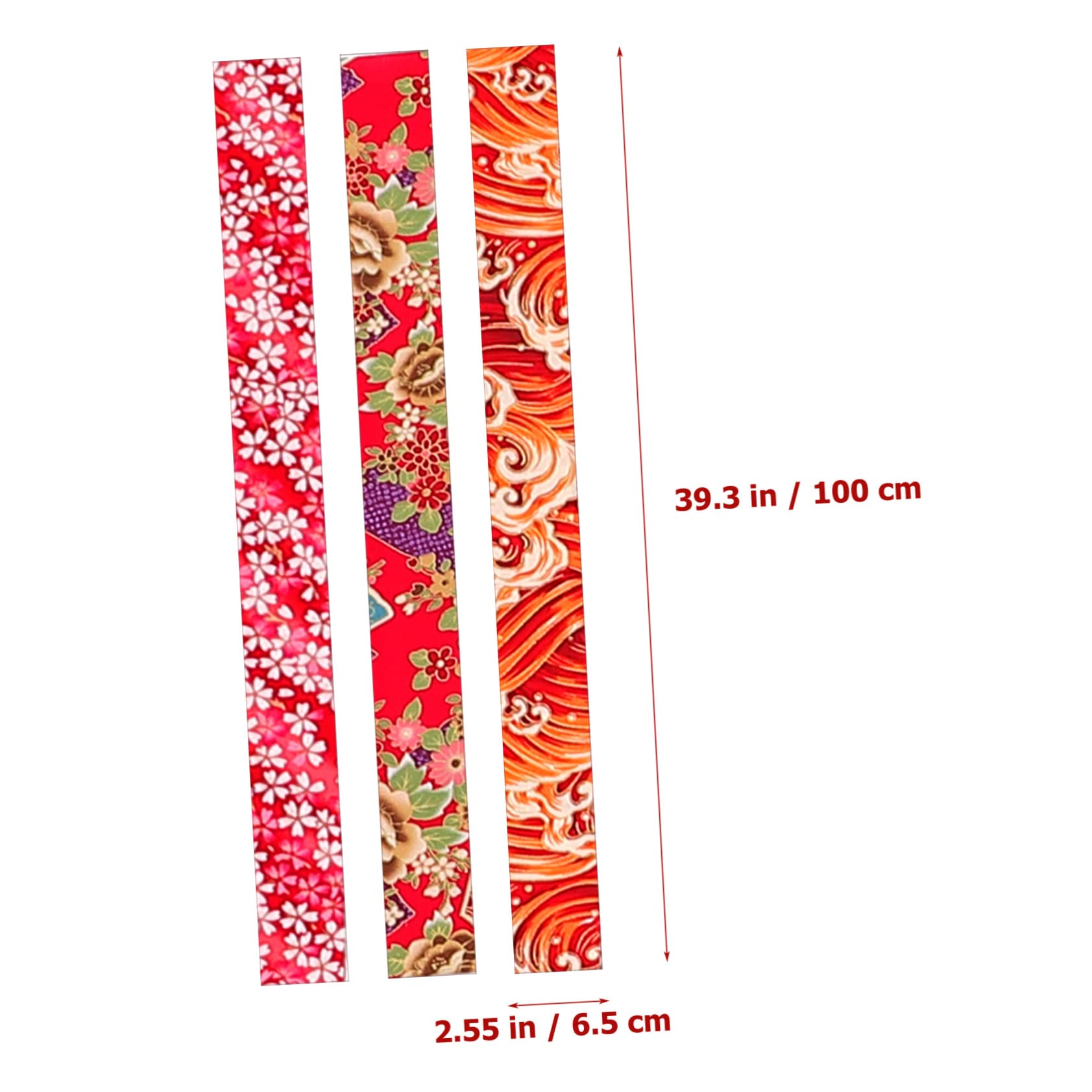 40blätter Baumwollstoff Patchwork Blumenmuster Steppstoff zum Nähen Stoffstreifen für Quilten und DIY-projekte