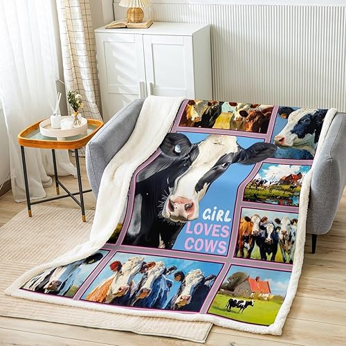 Miniatura 9 de Feelyou Manta de forro polar de pollo frito, con estampado de pepitas de pollo, manta y manta de felpa sherpa suave y ligera de franela mullida para