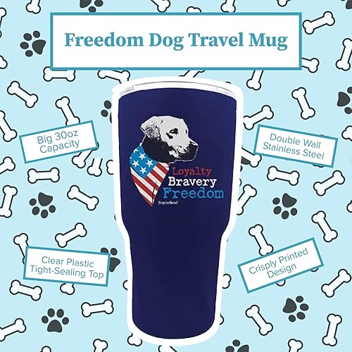 Miniatura 9 de Dog is Good Taza de viaje Never Drink Alone  Vaso aislado de doble pared de 18 onzas acero inoxidable taza para bebidas calientes o frías perfecta