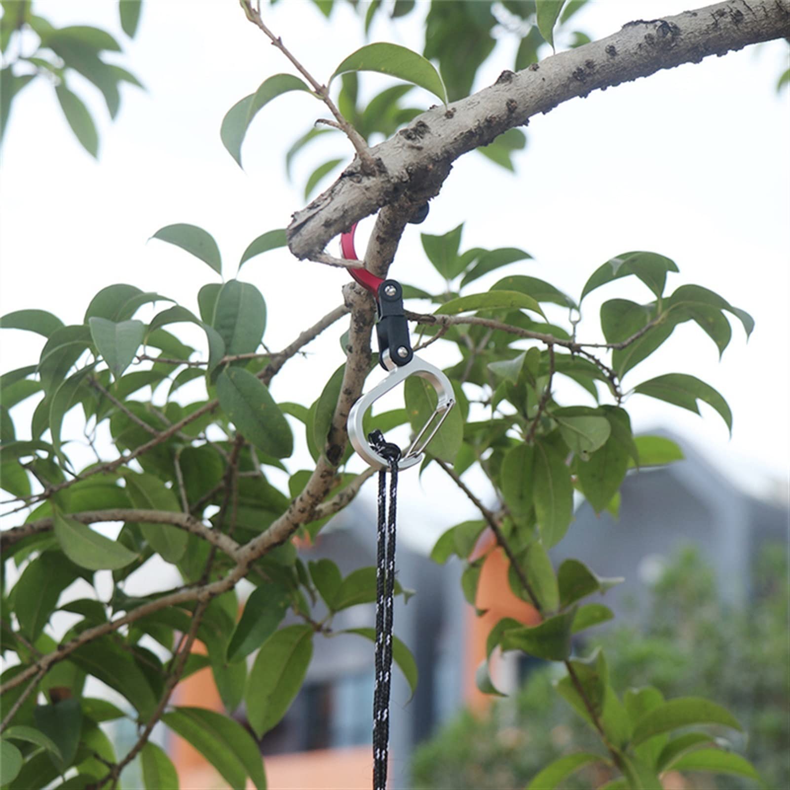 Moschettone ibrido con clip girevole, resistenti, for campeggio, escursionismo, viaggio, zaino, alpinismo, accessori for esterni