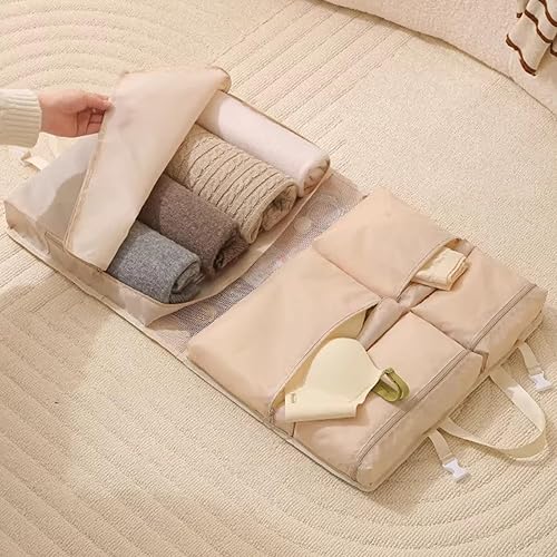 Miniatura 4 de Multi Compartment Luggage Organizers Polyester Storage Bags For Clothes Packing Travel Accessories Multi Compartment Garment Bag
