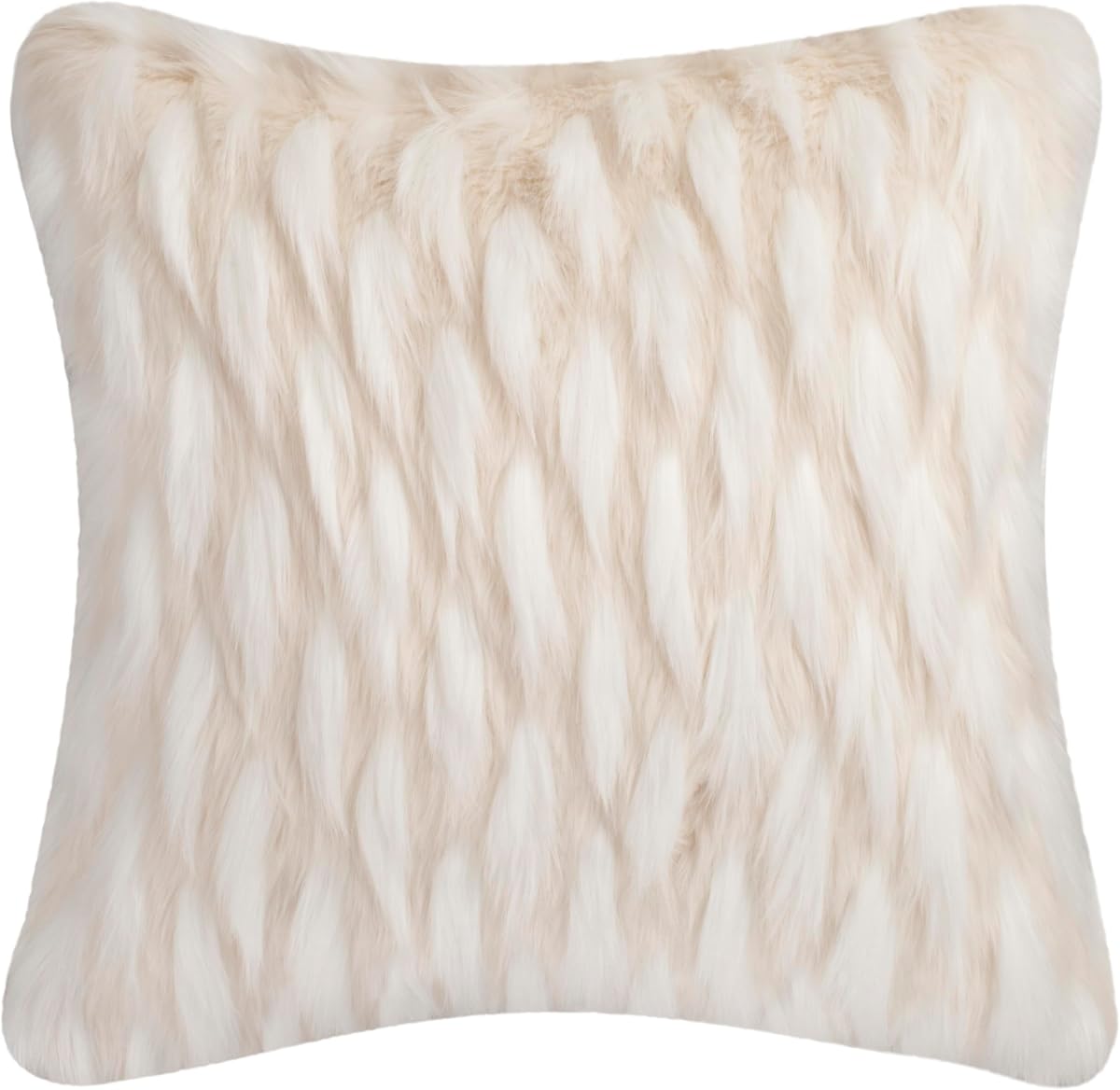 SAFAVIEH "Pillow Collection Luxe Feather 20" Throw Pillow, White