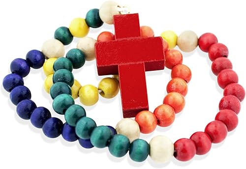 Miniatura 2 de Mi primer rosario - Rosario católico para niños, Madera, No es una piedra preciosa