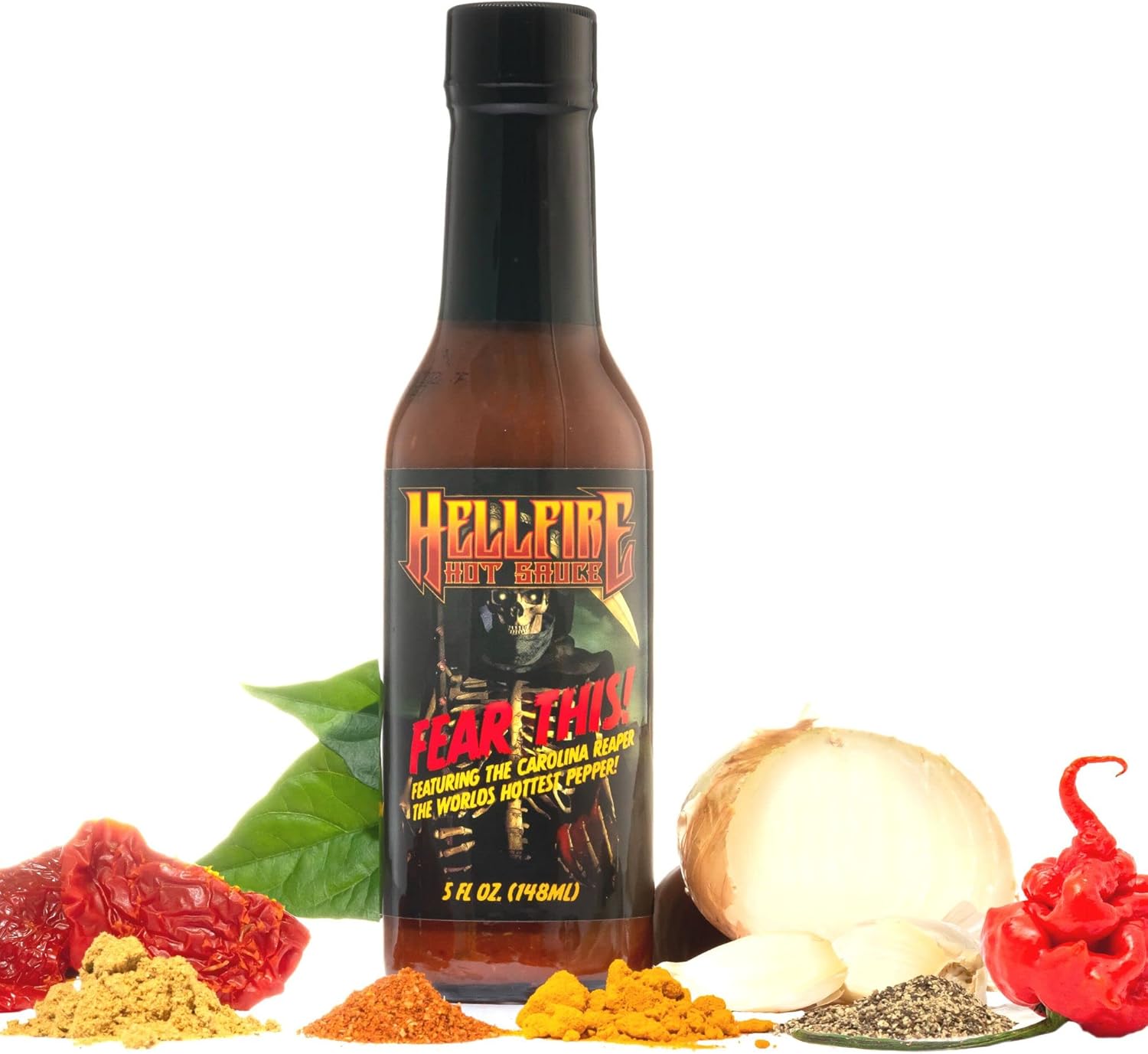 Hellfire 'Fear This' Hot Sauce Amazon.ca Grocery & Gourmet Food