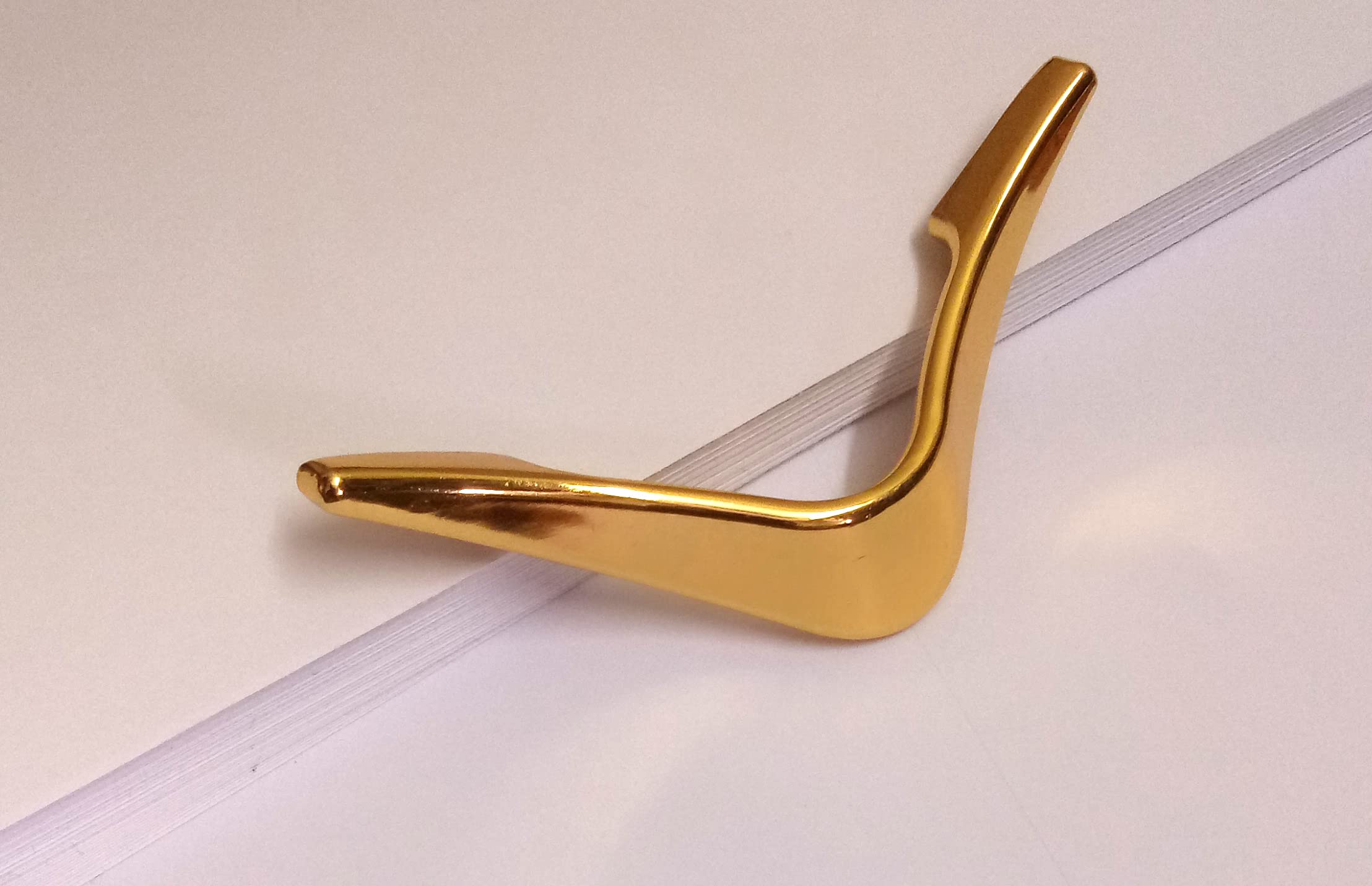 Techlife Accessories (Pack of 1) Golden Colour Finish Pull Handles for Kitchen cabinets Drawers kadi/Dresser/Wardrobe/Cupboard/Home & Office Furniture Handle.-image-14