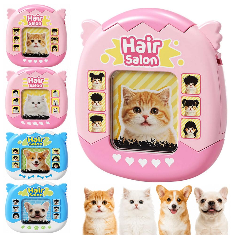 2-in-1 Cat Magnetic Drawing Board - DIY Hair Styling Toy