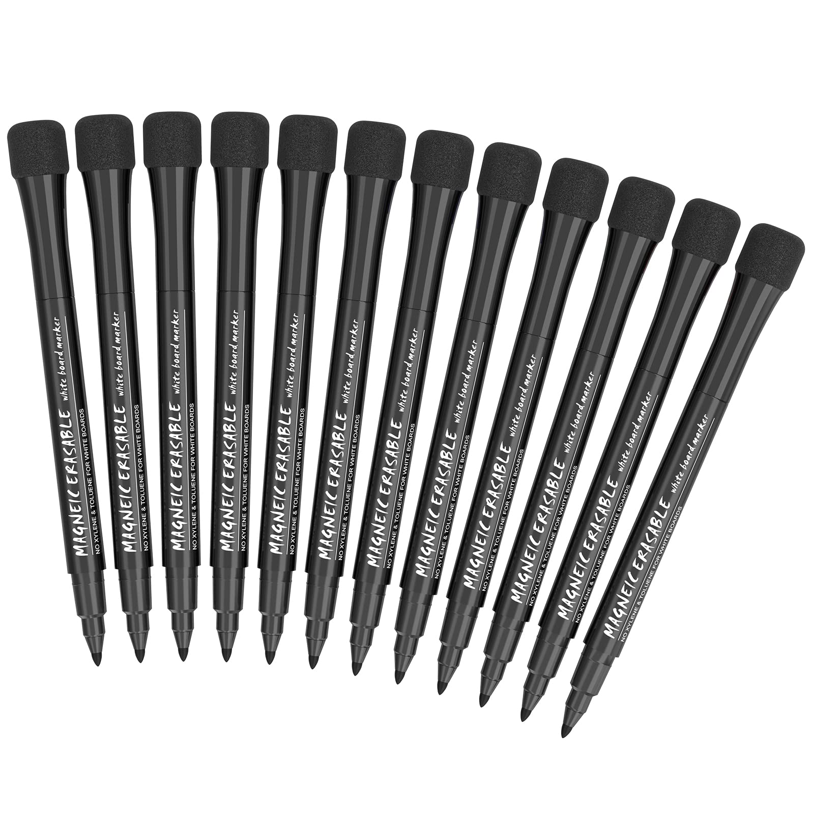 Buy APOGO Magnetic Erasable Whiteboard Markers 12 Black Magnetic buy-apogo-magnetic-erasable-whiteboard-markers-12-black-magnetic