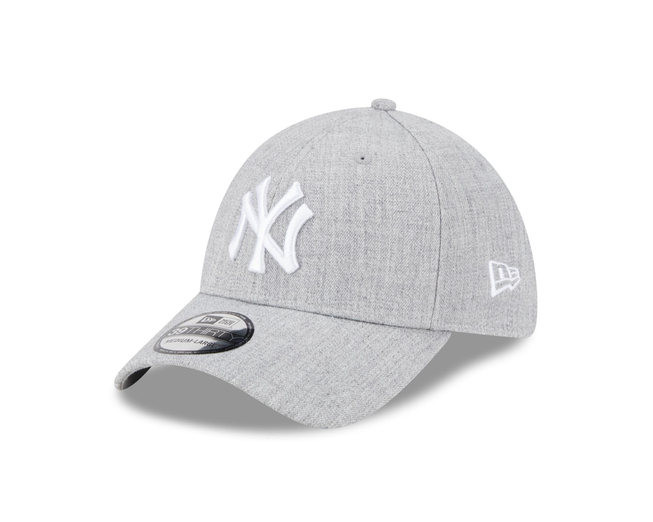 New EraNew York Yankees MLB Heather Wool Gray 39Thirty Cap