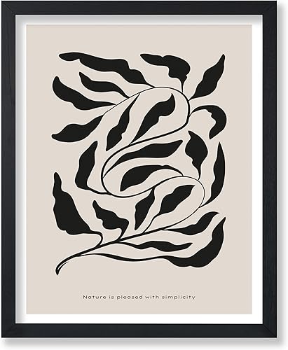 Miniatura 49 de Monem Art - Póster de formas aleatorias, impresión geométrica retro, arte abstracto, arte moderno de mediados de siglo, arte en blanco y negro, arte