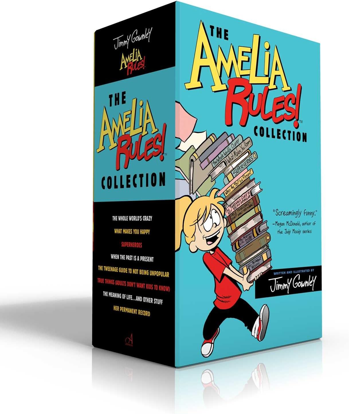 The Amelia Rules! Collection: The Whole World's Crazy; What Makes You Happy; Superheroes; When the Past Is a Present; The Tweenage Guide to Not Being ... . . . and Other Stuff; Her Permanent Record Paperback – November 15, 2016