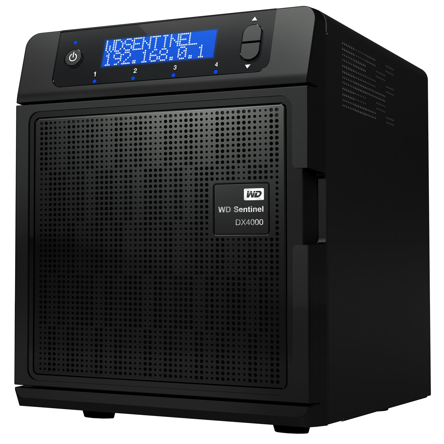 WD Sentinel DX4000 NAS Server di Archiviazione da 16 TB, USB 3.0, Nero
