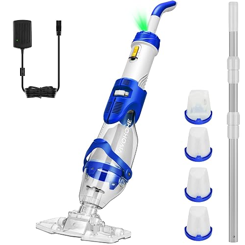 Oferta especial: VIVOHOME Limpador portátil para piscina com perucas telescópica