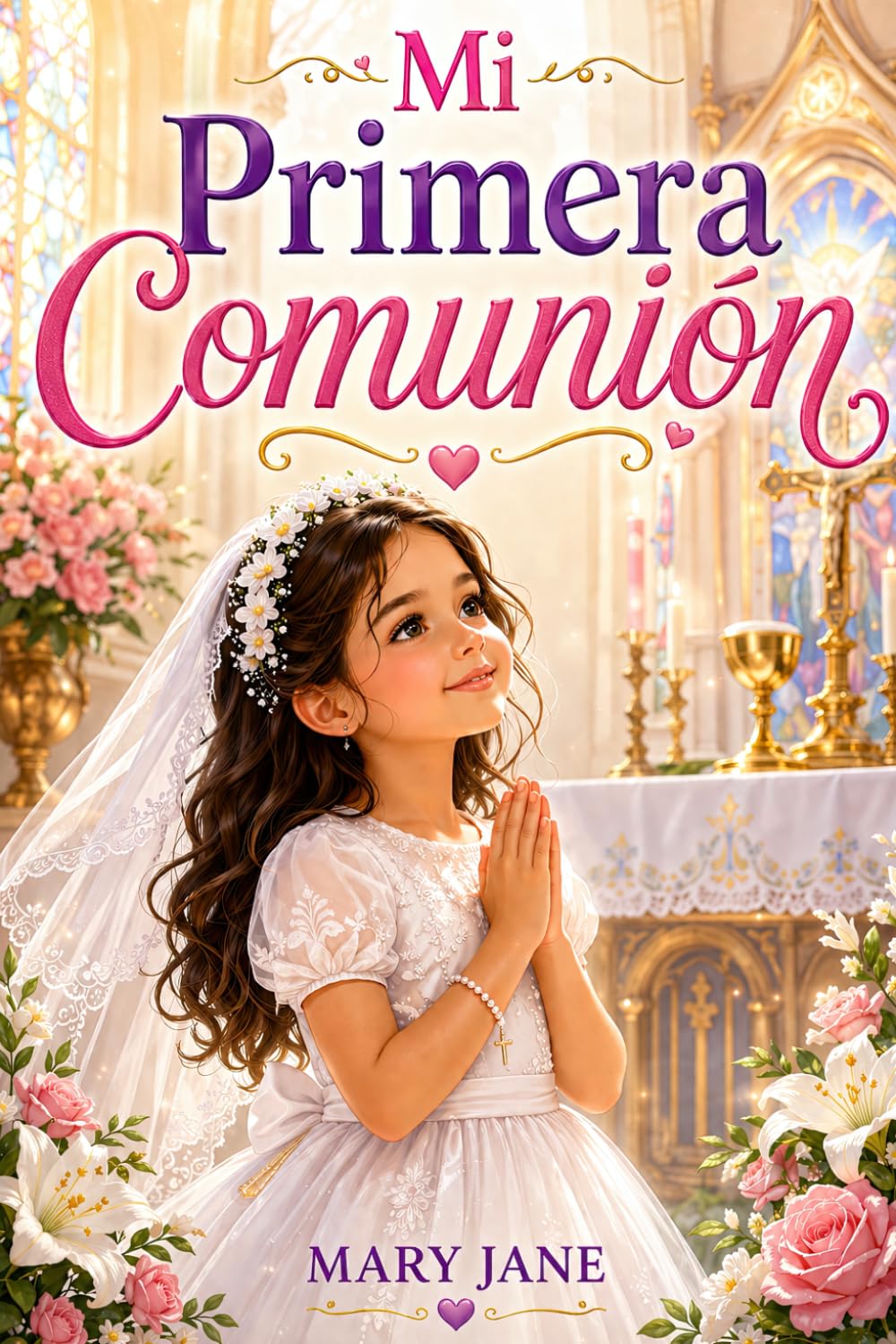Mi Primera Comunión: 20 Historias Para Ayudar a las Niñas Católicas de 8 a 10 Años a Crecer en Fe, Amor y Gracia