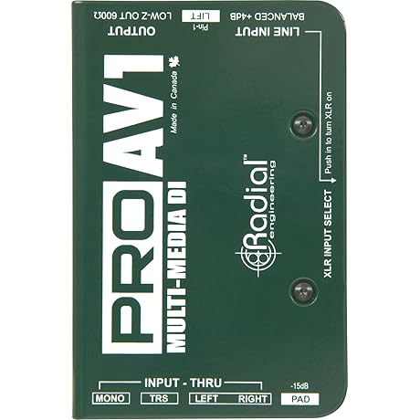 Radial Engineering R8001112 Pro AV1 Radial Direct Box