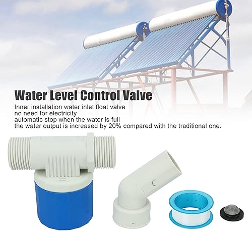 Miniatura 2 de Dioche Entrada de agua superior interior Válvula de flotador automática válvula de control de nivel de agua, válvula de flotador Interruptor de