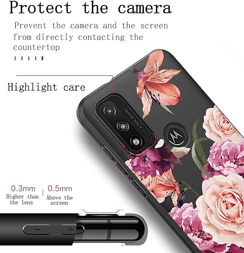 Miniatura 4 de Starhemei Funda para Moto G Play 2023, Moto G Pure, TPU delgada de goma de silicona flexible, funda protectora suave para Motorola Moto G Play 2023