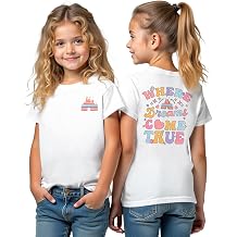 BOUTIKOME Magic Kingdom Shirts for Girls Where Dreams Come True T-Shirt Kid Castle Graphic Tees Magical Fairy Tale Gift Tops