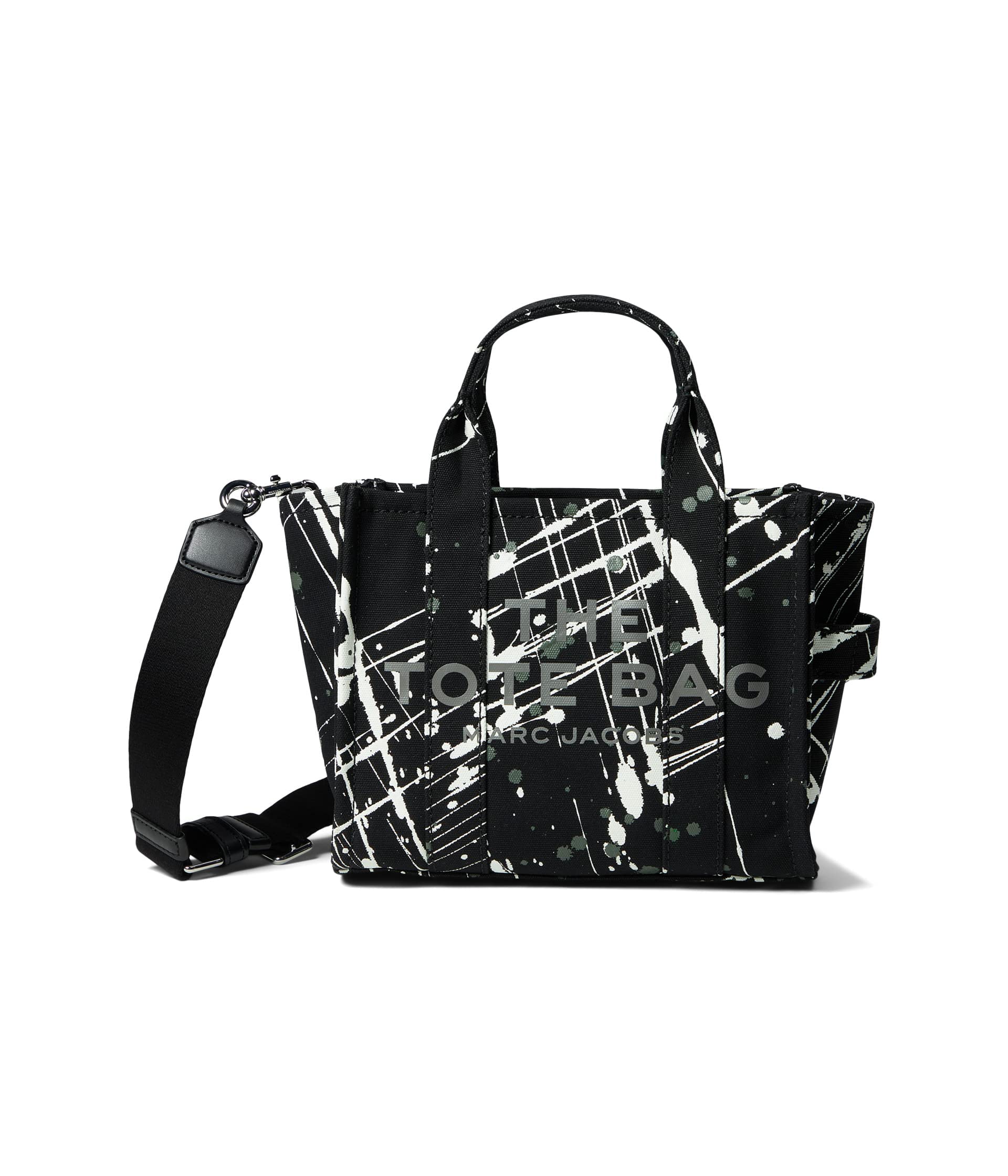 Marc Jacobs The Tote Bag Splatter Paint Black Multi One Size