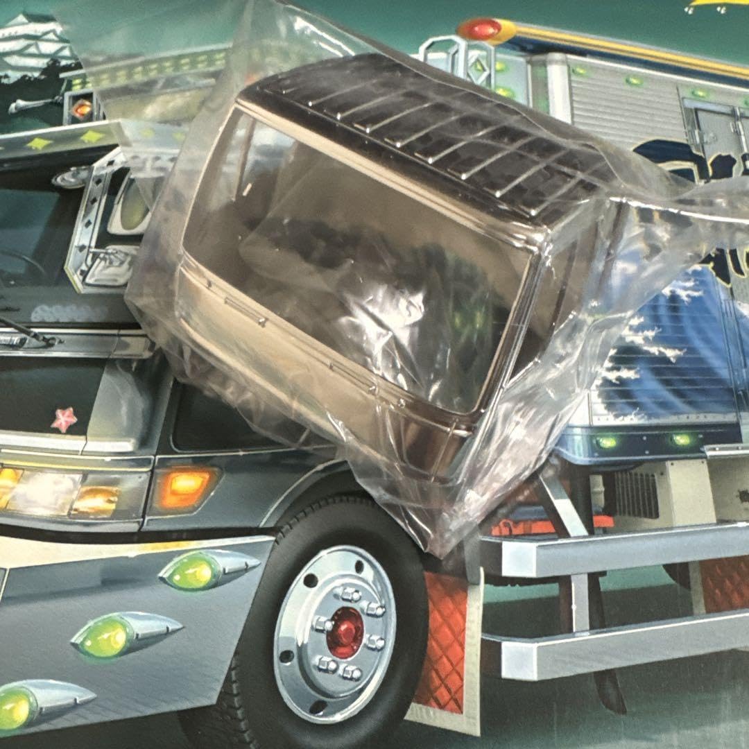 ま*い様 1/32 アオシマ 七星丸 4t デコトラプラモデル バリューデコトラ 楽天市場】アオシマ プラモデル 1/32 バリューデコトラ No.04