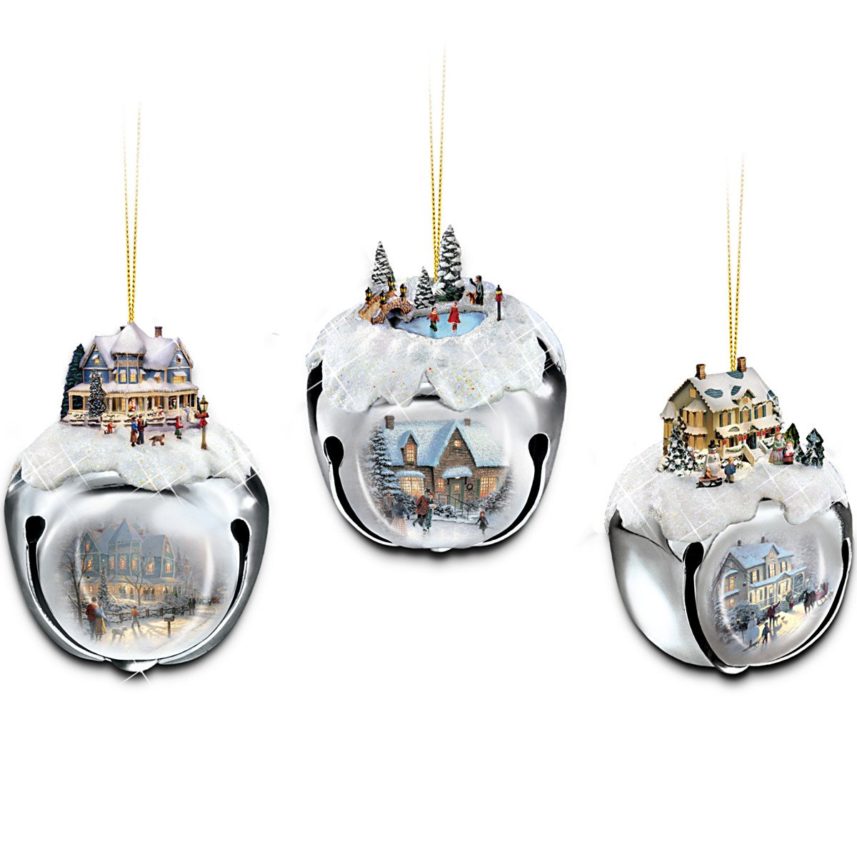 Thomas Kinkade 2022 Christmas Ornaments Buy Thomas Kinkade Sleigh Bells Christmas Tree Ornaments By The  Ashton-Drake Galleries Online At Low Prices In India - Amazon.in