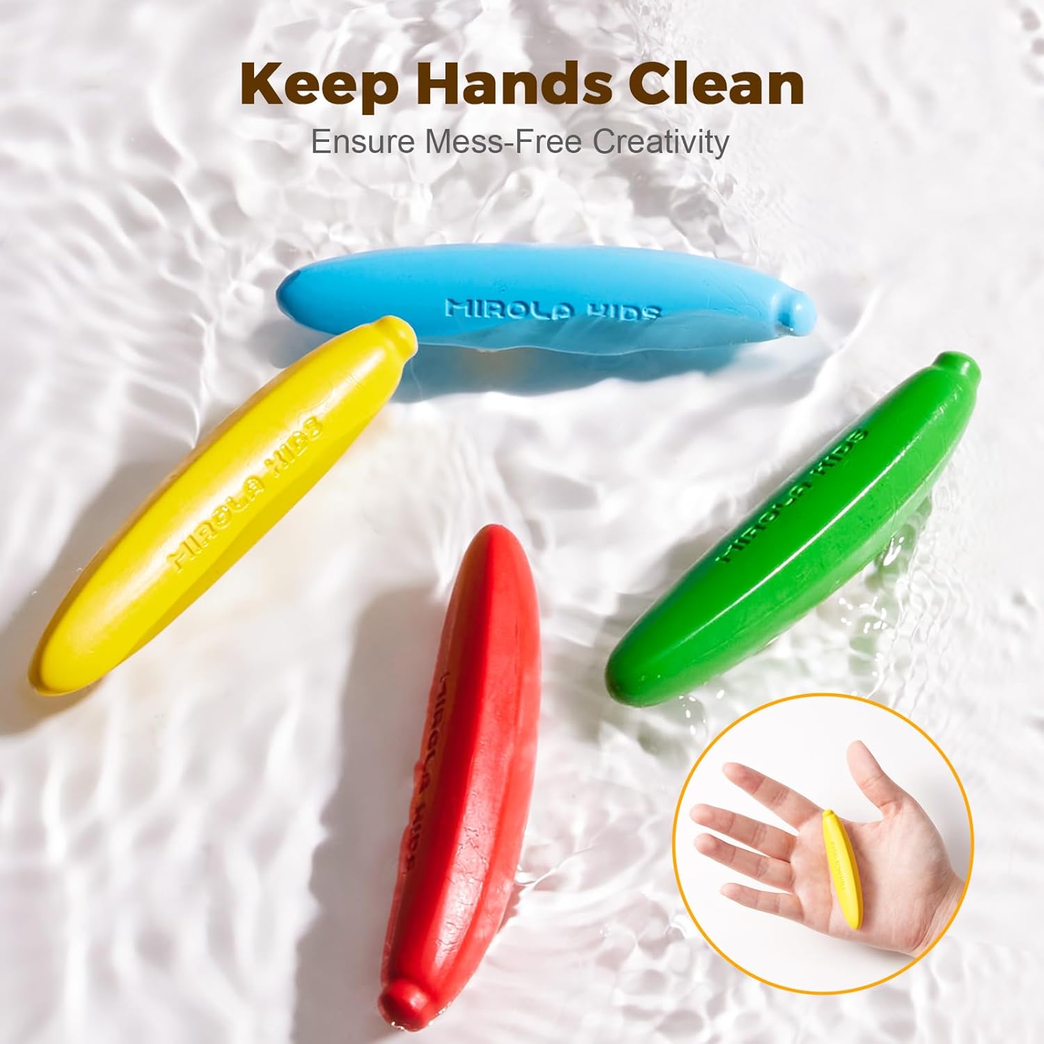 100% Pure Beeswax Crayon for Toddlers 1-3 image 6