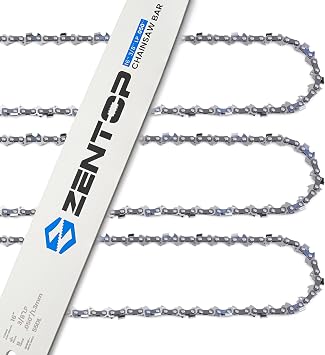 16 Inch Chainsaw Bar and Chains, .050 Gauge 3/8"LP Pitch 55DL Fits STIHL 021, MS 170 MS 180, MS 180 c, MS 210, MS 211, and More - S55