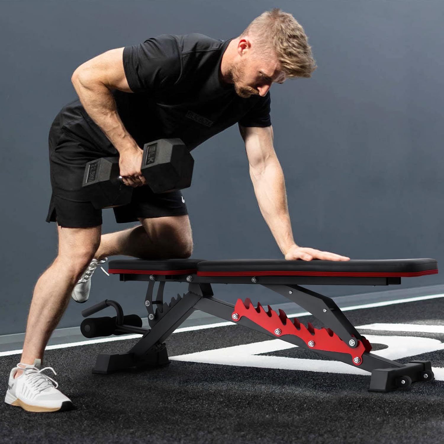 Buy Mikolo Smith Machine with Cable Crossover and Weight Bench, Smith