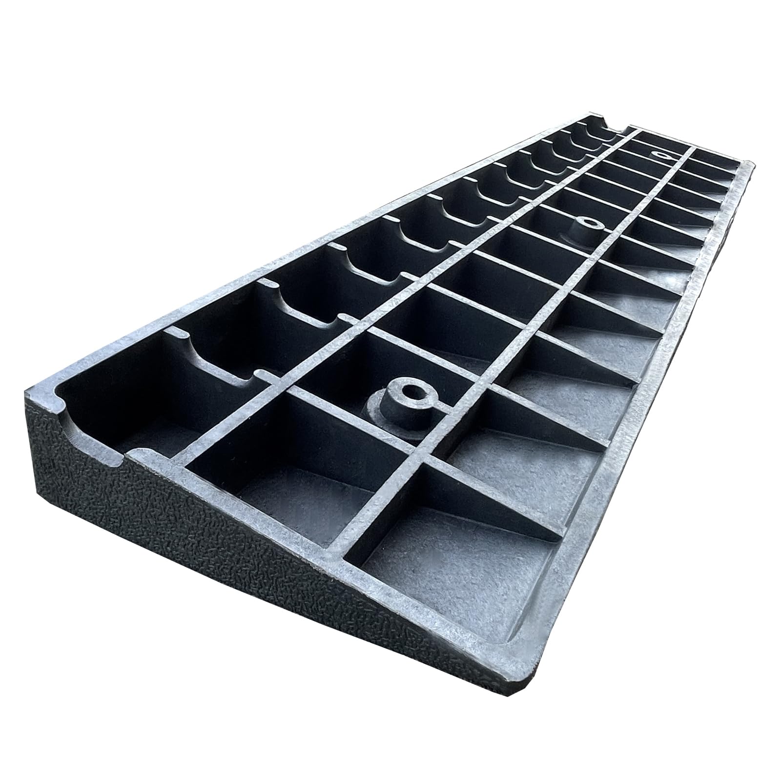 WKINGBOOM Threshold Loading Ramp Indoor Outdoor? 7700lbs Load Capacity Car Slope Ramp?Anti-Slip Wheel Chair Ramp for Bike, Scooter, Motorcar, Truck?3'Rise?1PCS?