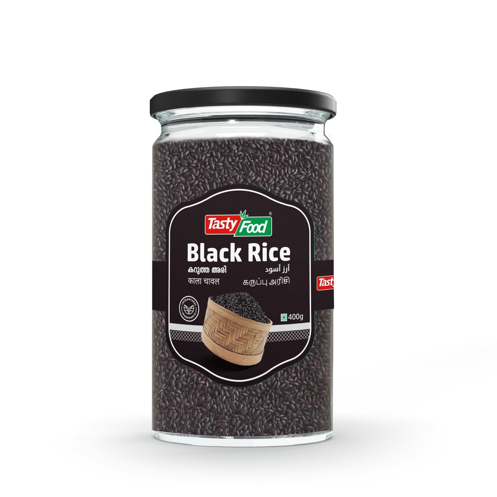 TASTY FOOD BLACK RICE 400GM