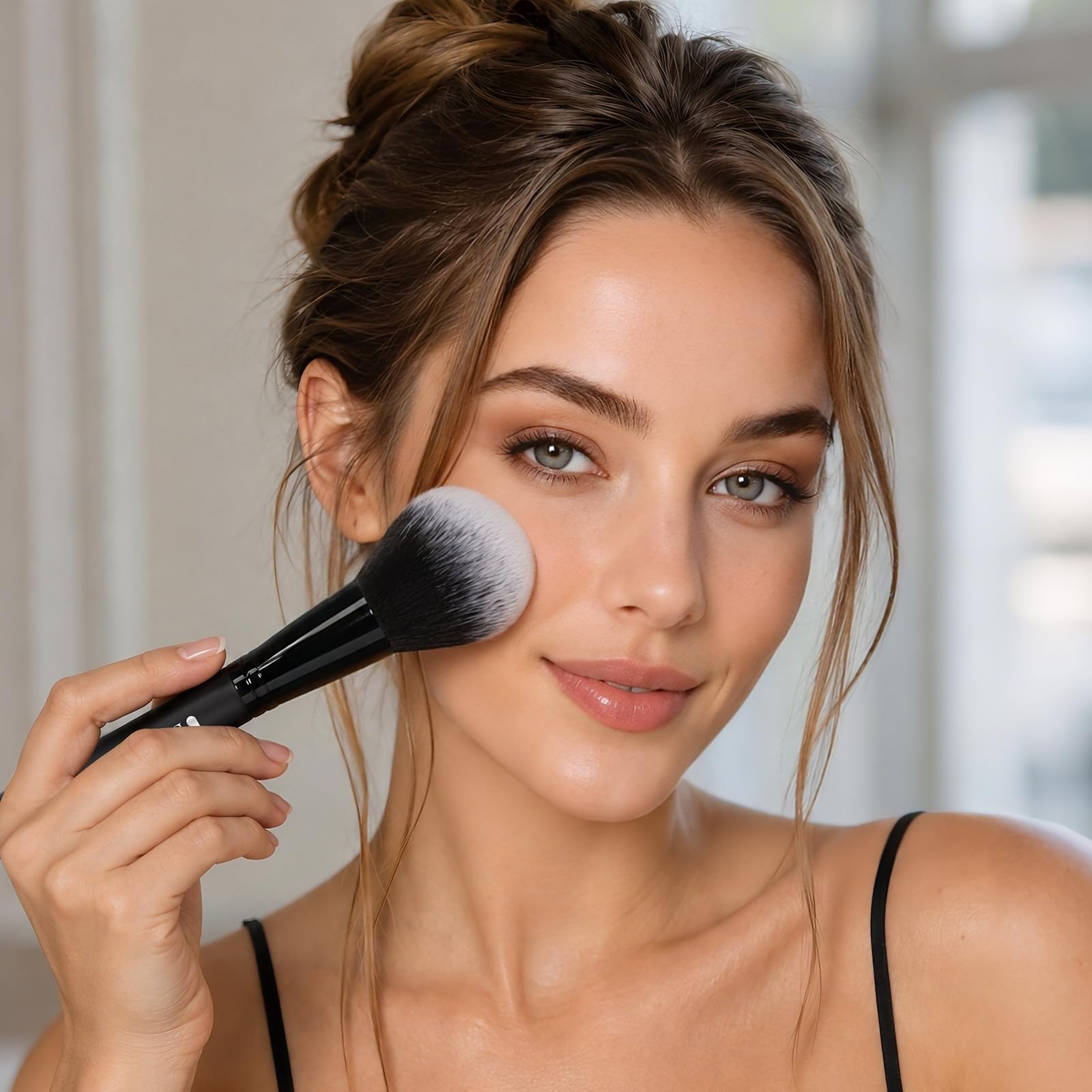 DUcare 27 Pinceaux Maquillage Professionnels Set Pinceaux Premium avec Poils Synthétiques pour Makeup Cosmétiques, Inclus Pinceaux à Fond de teint, Blending, Blush, Eyeliner et Fard à Paupières
