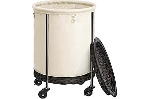 Greenstell Oversized 52.3 Gallon Laundry Hamper with Wheels