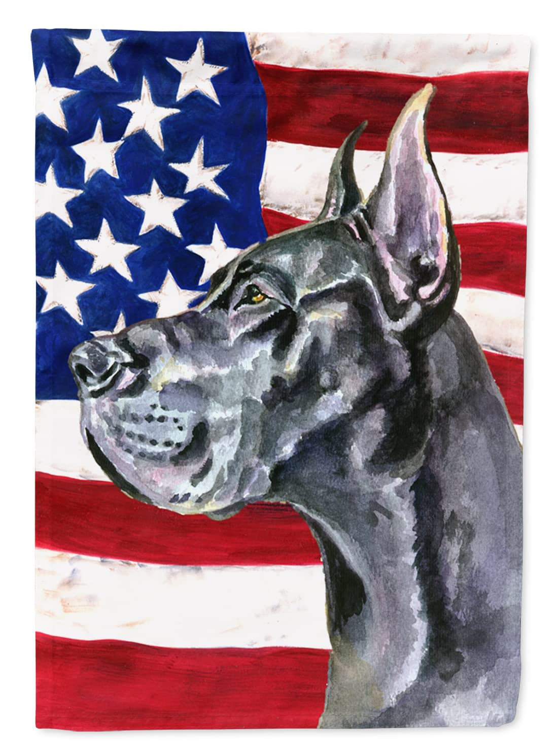 Dogue Allemand Noir toile grand format LH9543CHF pour décorer un grand mur vide salon