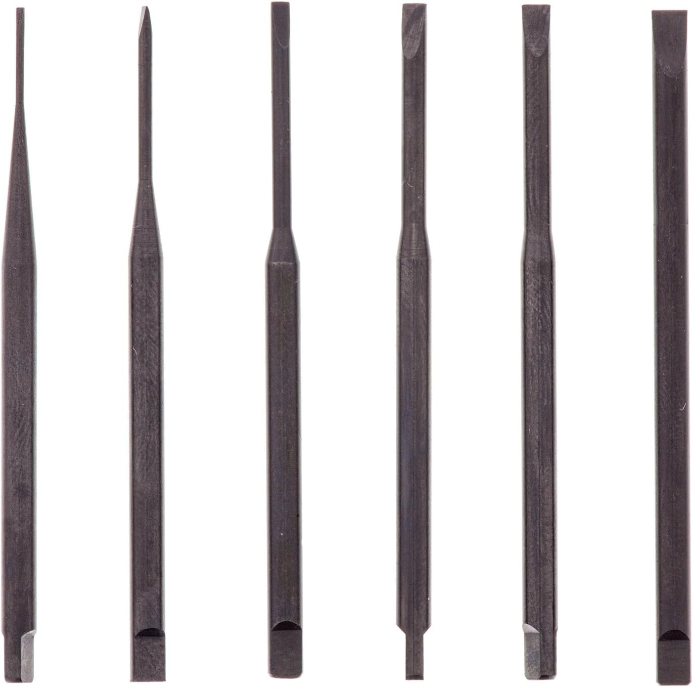 Moody Tools - Slotted Driver Set, 7Pc Steel in Pouch - 58-0114