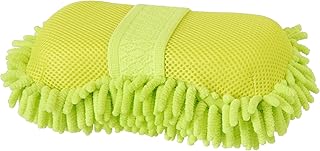 Tough 1 Micro Fiber Bristle Sponge, Neon Green