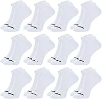 Kit 12 Pares Meias Masculino Cano Curto Soquete Corrida Algodão Premium Duomo