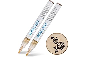 Winllyat 2-Piece Chemical Wood Burning Pen