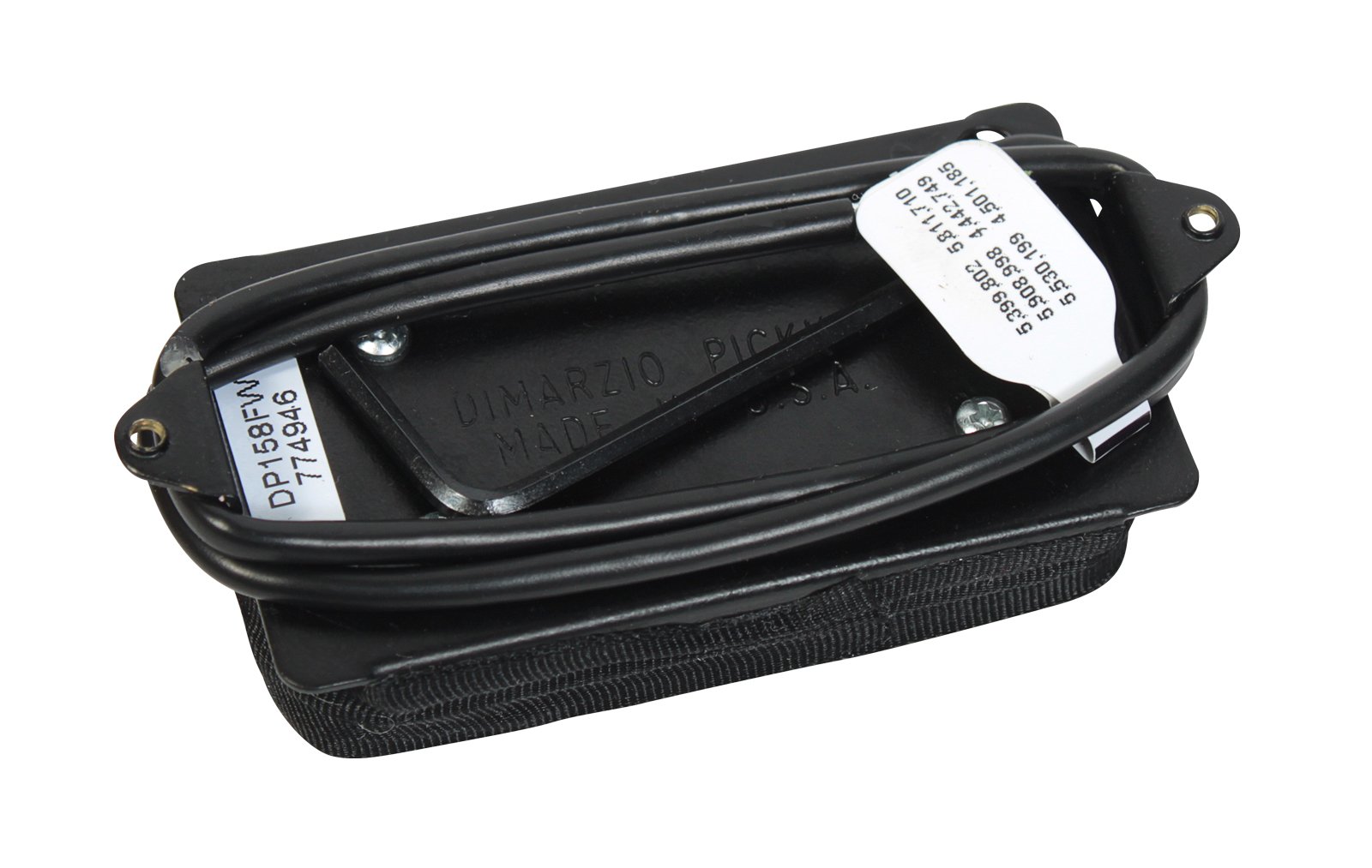 Amazon.co.jp: DiMarzio DP158F WHWhite Pickup EvolutionNeckl F 