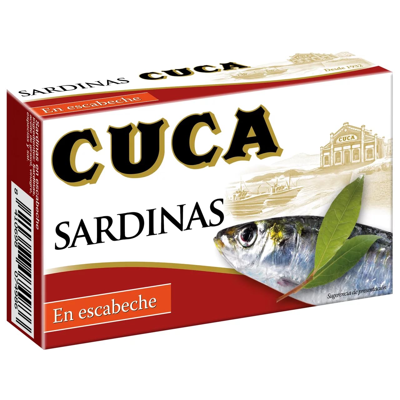 CUCA Sardinen in Escabeche 85 g. 9er-Pack