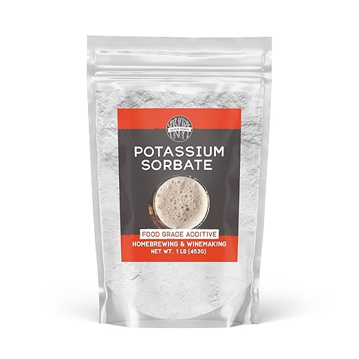 Birch & Meadow Potassium Sorbate, 1 lb, Additive & Preservative, Winemaking & Brewing