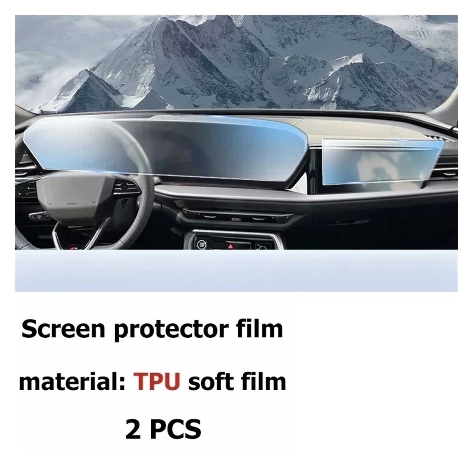Für Au&di SQ5 Sportback 2025 Innenraum-Displayschutzfolie Aus Mattem TPU Kratzfest Displayfolie